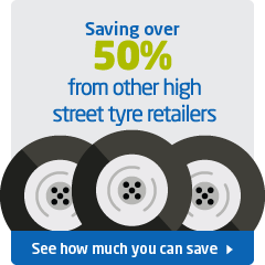 Cheaper Tyres = Saving over 50%